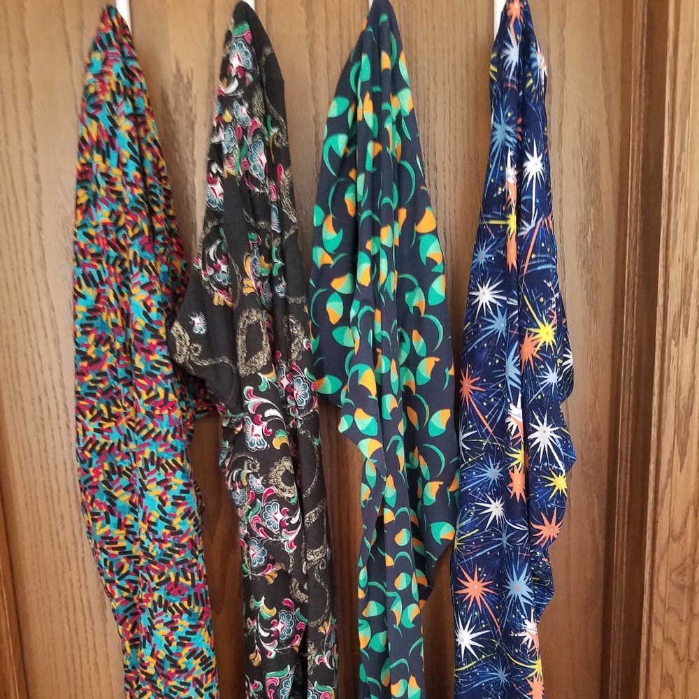 Qty 4 LulaRoe Leggings TC